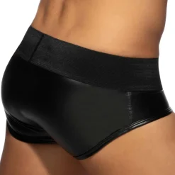 AD Fetish Slips Sexy-Slip Front Zip Rub Cockring Noir