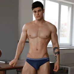 Marcuse Sous-Vêtements Sport|Mini Slips-Slip Huxley Bleu Marine