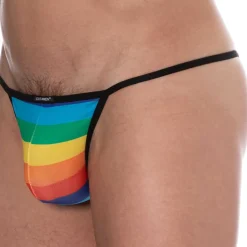 CUT4MEN Slips Sexy-Slip Kini Renaissance Arc-En-Ciel