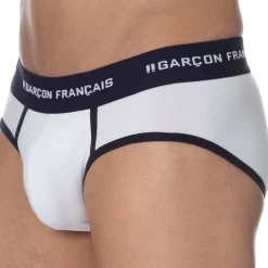 Garçon Français Slips-Slip Le Tombeur Blanc