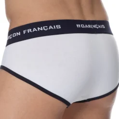 Garçon Français Slips-Slip Le Tombeur Blanc