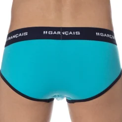 Garçon Français Slips-Slip Le Tombeur Turquoise