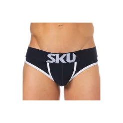SKU Slips-Slip Logo Coton Bleu Marine