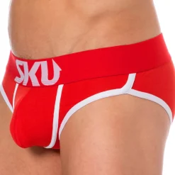 SKU Slips-Slip Logo Coton Rouge