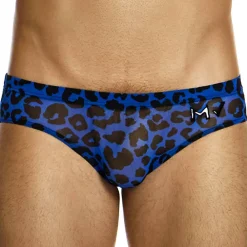 Modus Vivendi Slips Sexy-Slip Léopard Bleu