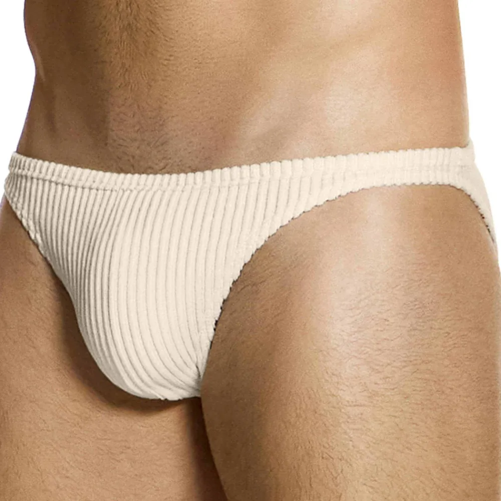 Modus Vivendi Mini Slips|Slips-Slip Low Cut Corduroy Blanc Cassé