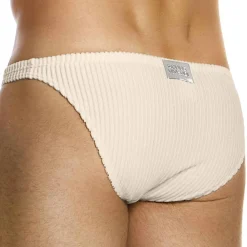 Modus Vivendi Mini Slips|Slips-Slip Low Cut Corduroy Blanc Cassé