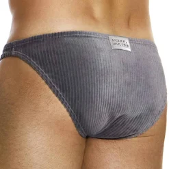 Modus Vivendi Mini Slips|Slips-Slip Low Cut Corduroy Gris