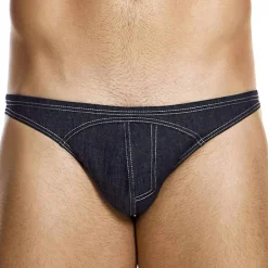 Modus Vivendi Mini Slips|Slips-Slip Low Cut Denim Bleu