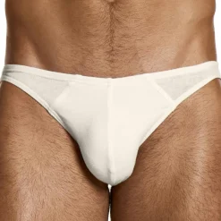 Modus Vivendi Mini Slips|Slips-Slip Low Cut en Lin Blanc Cassé