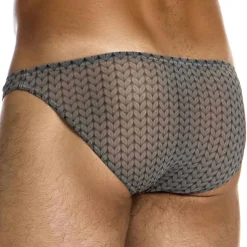 Modus Vivendi Slips Sexy-Slip Low Cut Illusion Noir