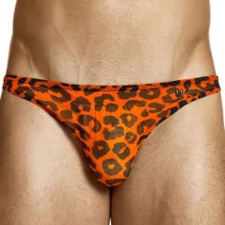 Modus Vivendi Slips Sexy-Slip Low Cut Léopard Orange