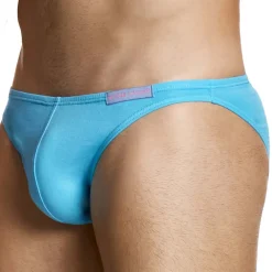Modus Vivendi Mini Slips|Slips-Slip Low Cut Micro Knit Coton Turquoise