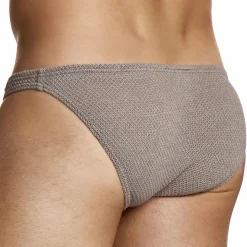 Modus Vivendi Slips Sexy-Slip Low Cut Micro Knit Marron
