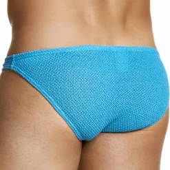 Modus Vivendi Slips Sexy-Slip Low Cut Micro Knit Turquoise