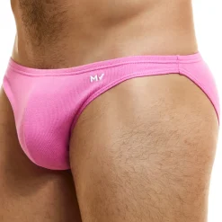 Modus Vivendi Mini Slips|Slips-Slip Low Cut Peace Coton Rose Fuchsia