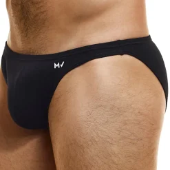 Modus Vivendi Mini Slips|Slips-Slip Low Cut Peace Coton Noir