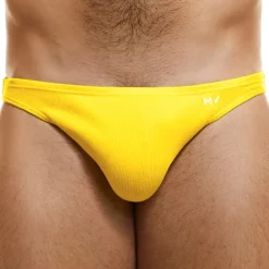 Modus Vivendi Mini Slips|Slips-Slip Low Cut Peace Coton Jaune