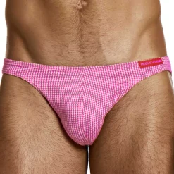 Modus Vivendi Mini Slips|Slips-Slip Low Cut Pied de Coq Fuchsia