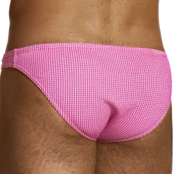 Modus Vivendi Mini Slips|Slips-Slip Low Cut Pied de Coq Fuchsia