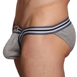 Marcuse Sous-Vêtements Push Up|Push Up-Slip Marche Gris Chiné