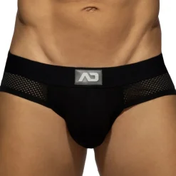 Addicted Slips-Slip Mesh Panels Noir