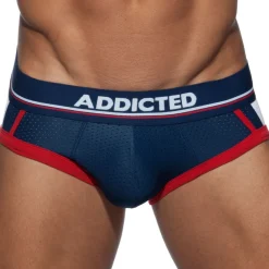 Addicted Sous-Vêtements Sport|Slips-Slip Mesh Sport - Marine