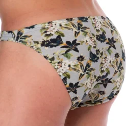 SKU Mini Slips|Slips-Slip Mini Coton Floral Gris