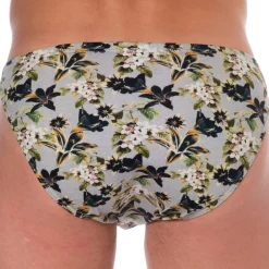 SKU Mini Slips|Slips-Slip Mini Coton Floral Gris