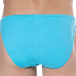 SKU Mini Slips|Slips-Slip Mini Coton Uni Turquoise