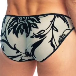 L'Homme invisible Slips Sexy-Slip Mini Velours Mystique Turquoise