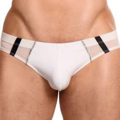 Marcuse Sous-Vêtements Sport|Mini Slips-Slip Oberon Blanc