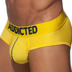 Addicted Sous-Vêtements Push Up|Push Up-Slip Push Up Mesh Jaune