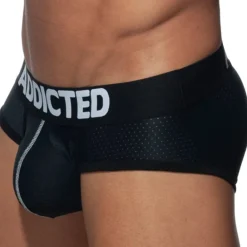 Addicted Sous-Vêtements Push Up|Push Up-Slip Push Up Mesh Noir