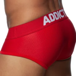 Addicted Sous-Vêtements Push Up|Push Up-Slip Push Up Mesh Rouge