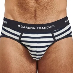 Garçon Français Slips-Slip Rayure Marinière