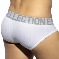 ES Collection Slips-Slip Recycled Rib Blanc
