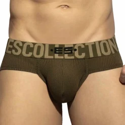 ES Collection Slips-Slip Recycled Rib Kaki