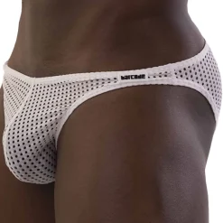 Barcode Slips Sexy-Slip Reigi Mesh Blanc