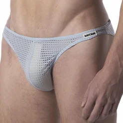 Barcode Slips Sexy-Slip Reigi Mesh Bleu Ciel