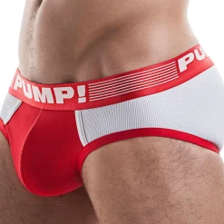 Pump! Slips-Slip Ribbed Rouge