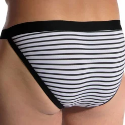 Olaf Benz Slips Tanga|Slips-Slip Rio Tanga RED 2475 Blanc - Gris