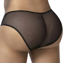 CandyMan Slips Sexy-Slip Résille Léopard