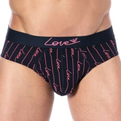 Emporio Armani Slips-Slip Saint-Valentin Imprimé Bleu Marine