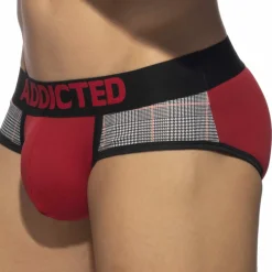 Addicted Slips-Slip Scottish Combi Rouge