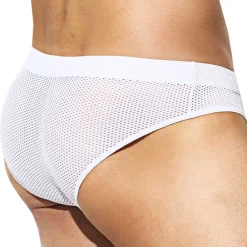 Intymen Slips Sexy-Slip Shadow Mesh Blanc