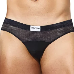 Intymen Slips Sexy-Slip Shadow Mesh Noir