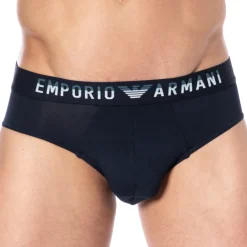 Emporio Armani Slips-Slip Soft Modal Bleu Marine