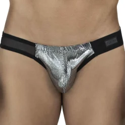 Clever Slips Sexy|Poche Ergonomique-Slip Sparkles Argenté