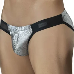 Clever Slips Sexy|Poche Ergonomique-Slip Sparkles Argenté